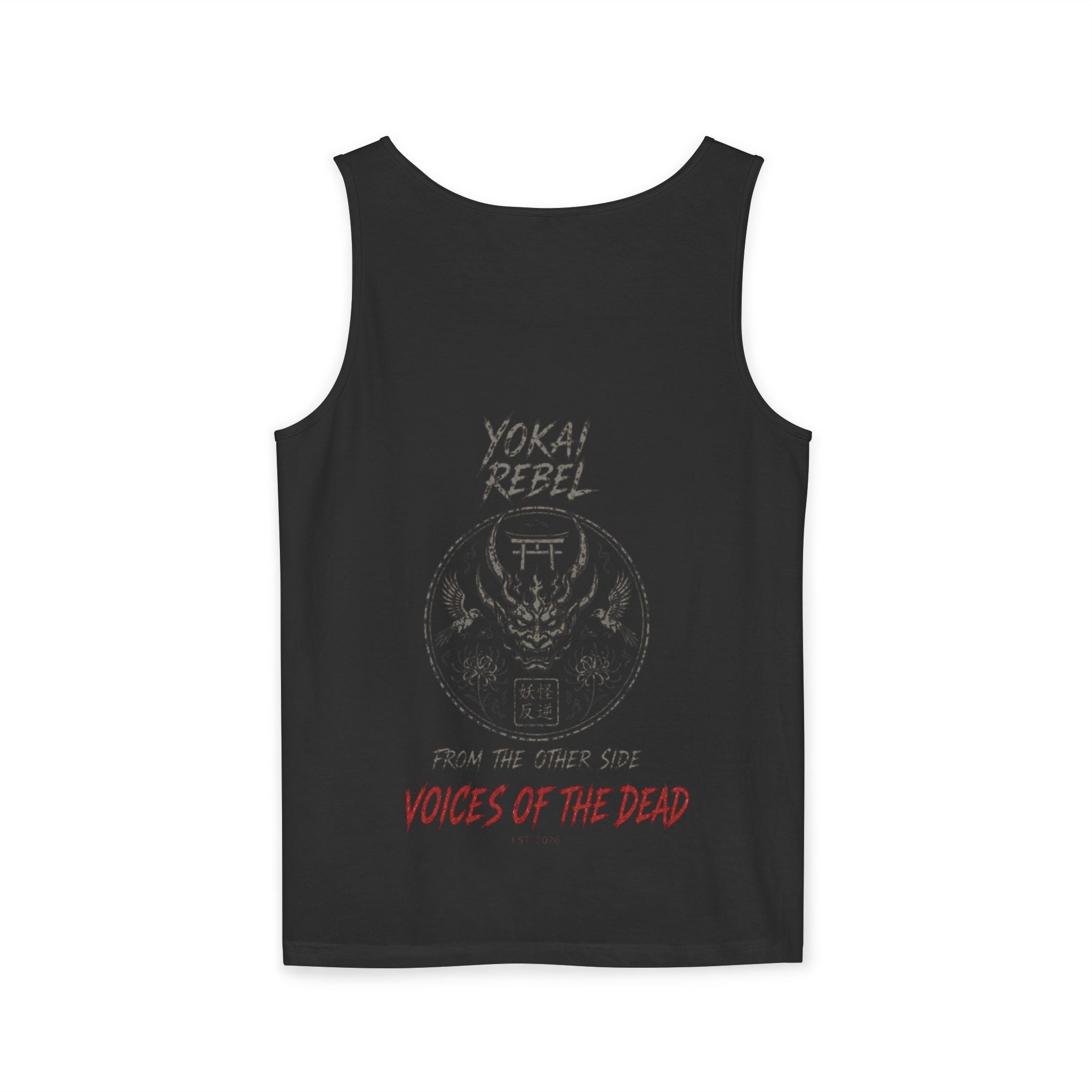 Yokai Rebel Tank Top - Karasu, the Crow