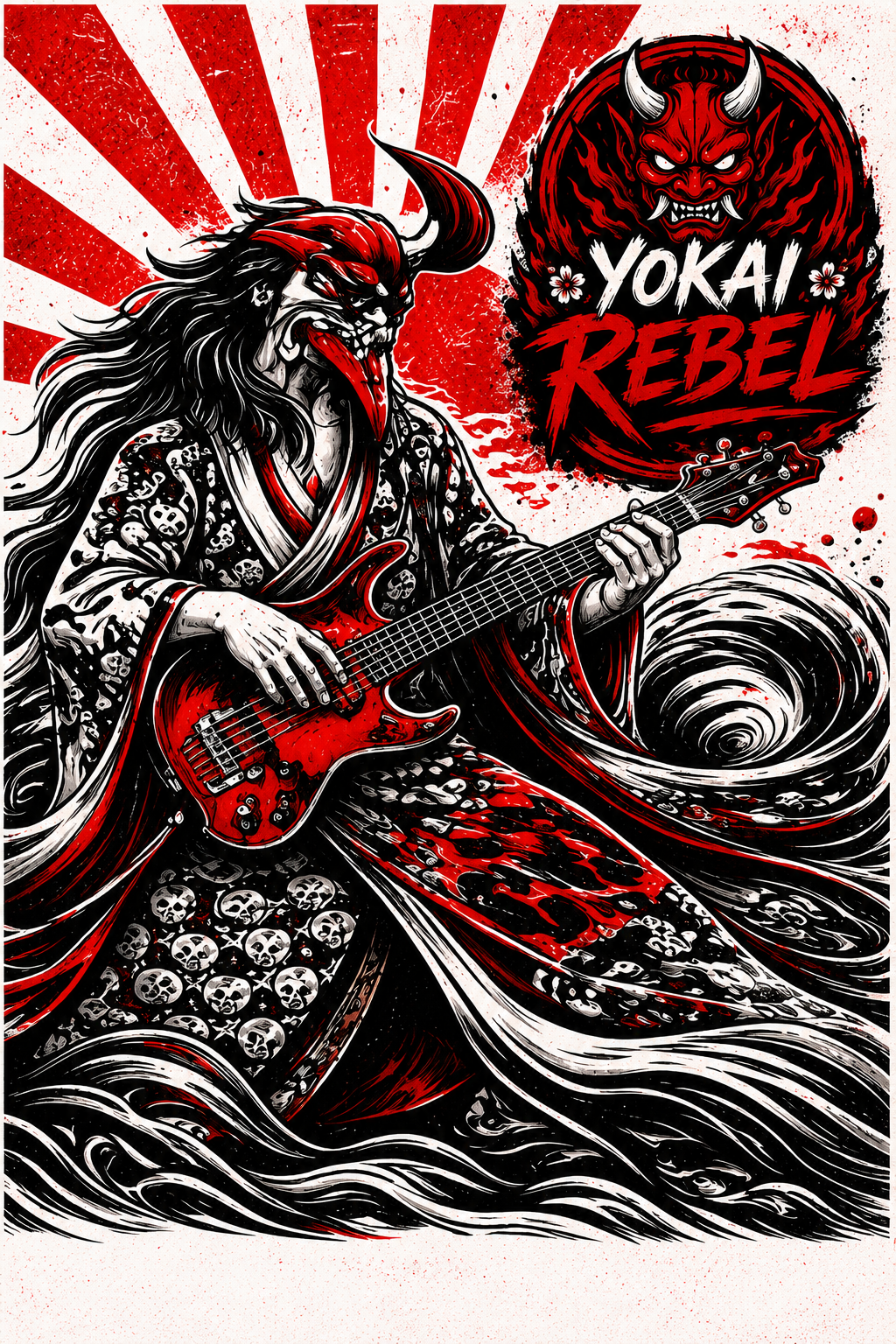 Yokai Rebel - Karasu, the Crow