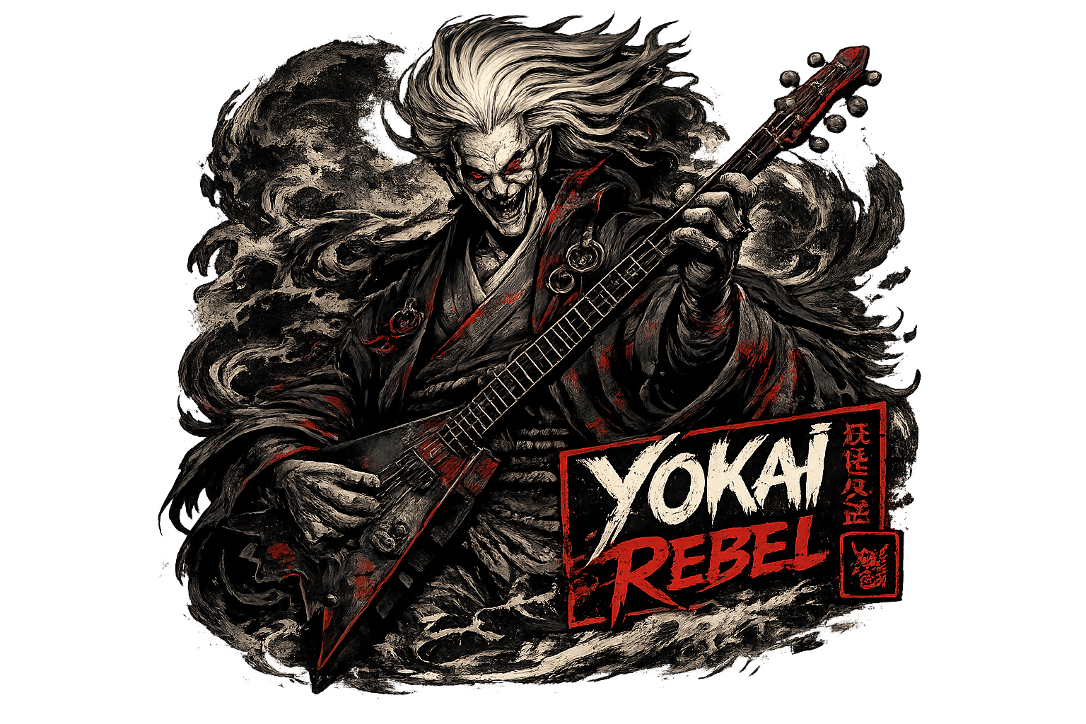 Yokai Rebel Tank Top - Nurarihyon