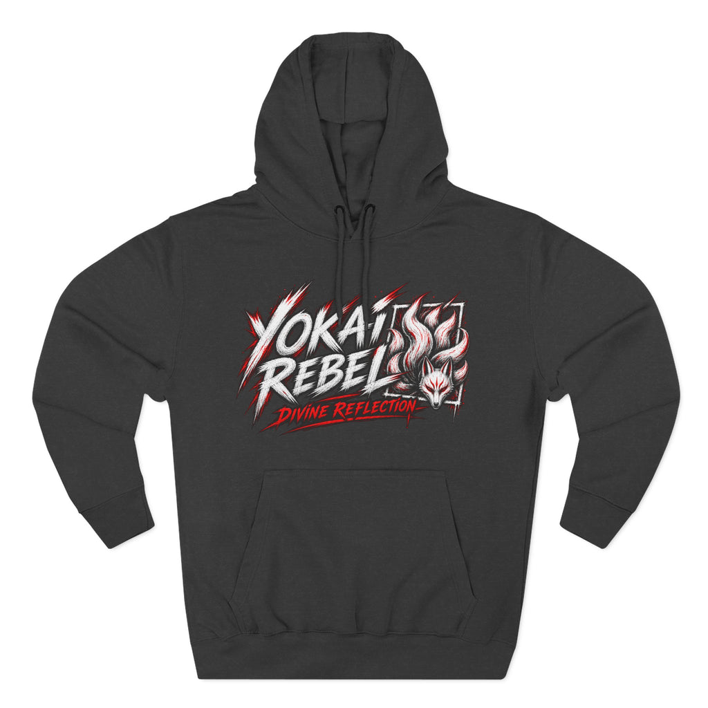Yokai Rebel Hoodie — White Fox, Shiro Kitsune