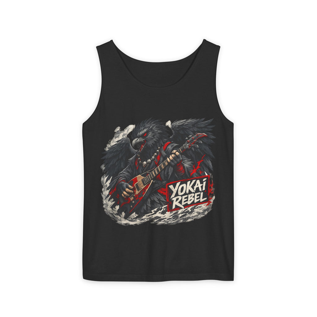 Yokai Rebel Tank Top - Karasu, the Crow