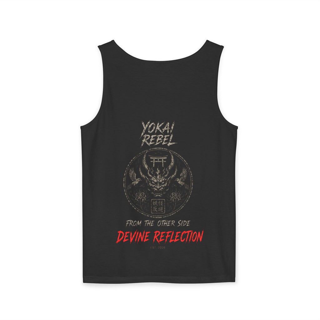 Yokai Rebel Tank Top - Shiro Kitsune, White Fox