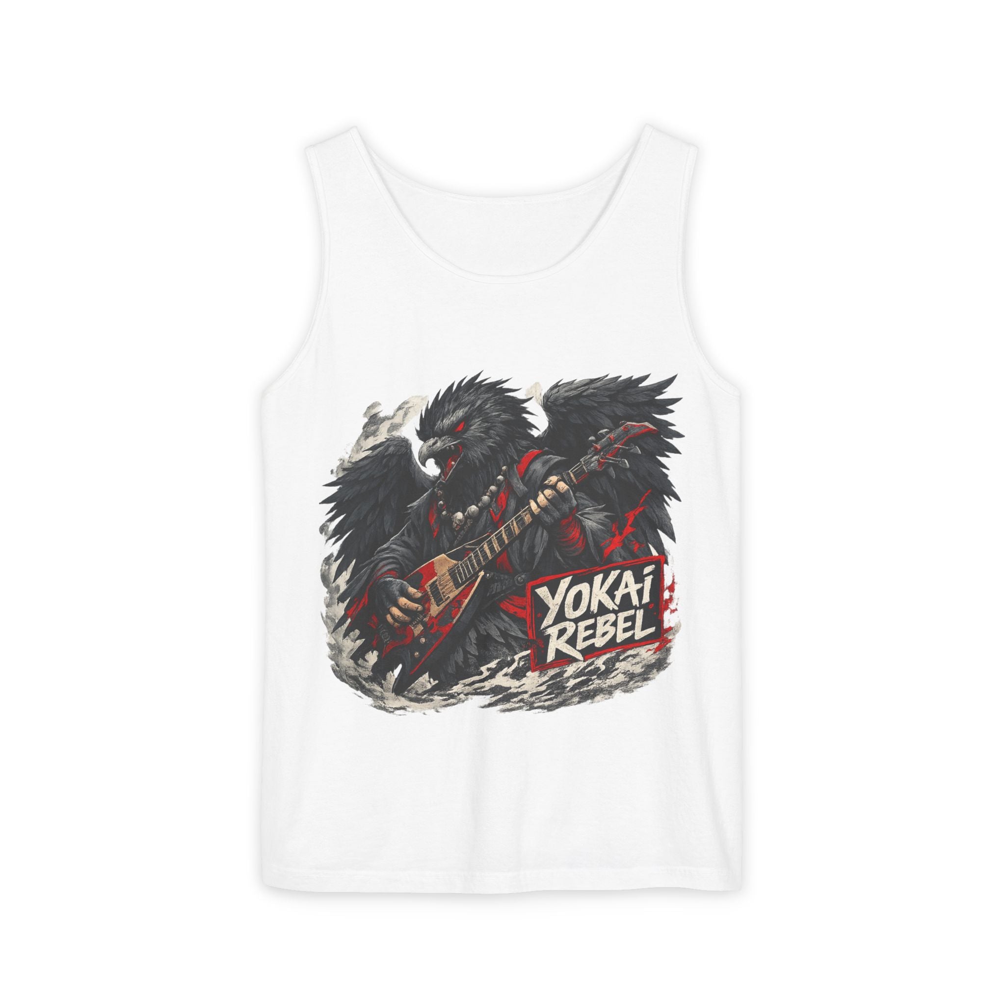 Yokai Rebel Tank Top - Karasu, the Crow